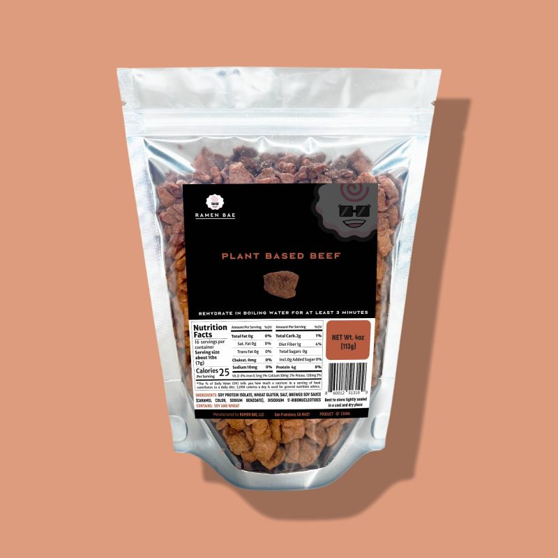 plant based beef product photo 1